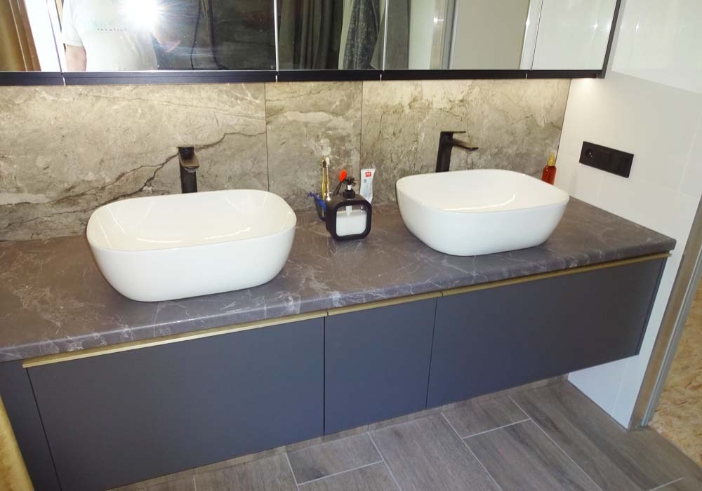 Наша ванная с другого края