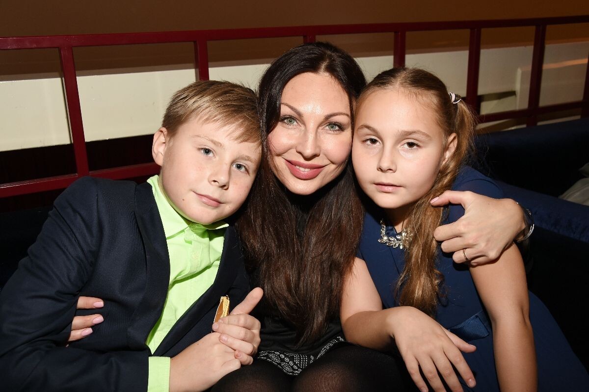 Наталья Бочкарева с детьми / Фото: © Anatoly Lomokhov/ Global Look Press