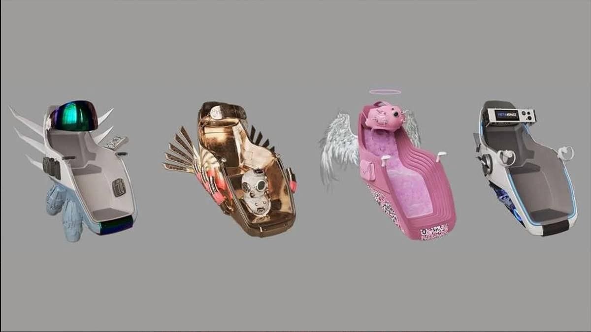 NFT-коллекция MetaChair Society. Дизайн: Meta4Space