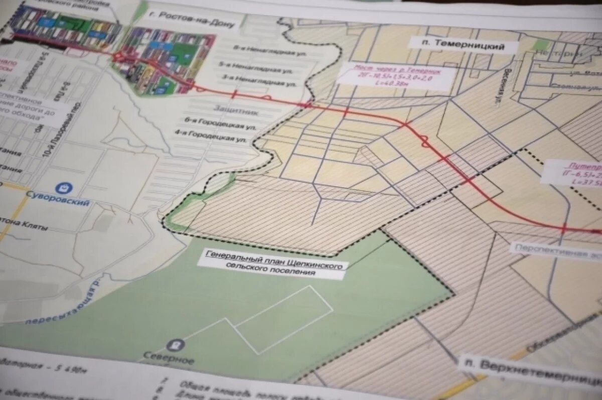    В Ростове хотят выкупить несколько участков для продления Орбитальной