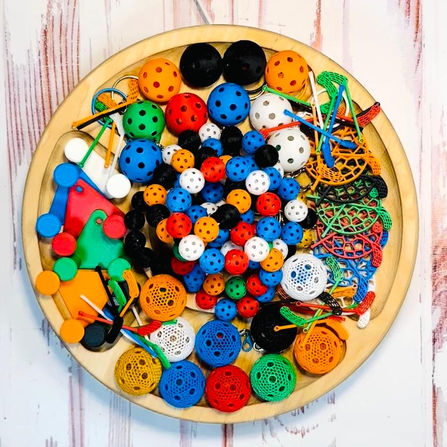 Флорбольные сувениры