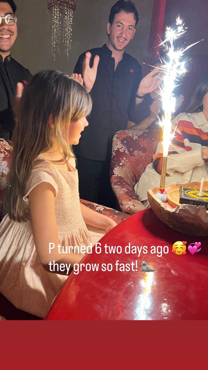    Даниил Квят на дне рождения дочери ПенелопыФото: Соцсети