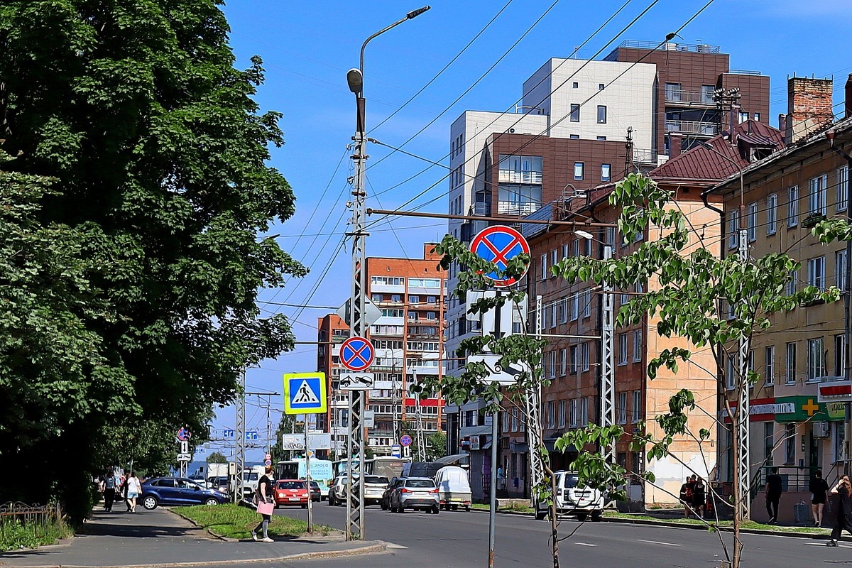    Проспект Александра Невского. Петрозаводск. Фото: "Республика"/Максим Смирнов