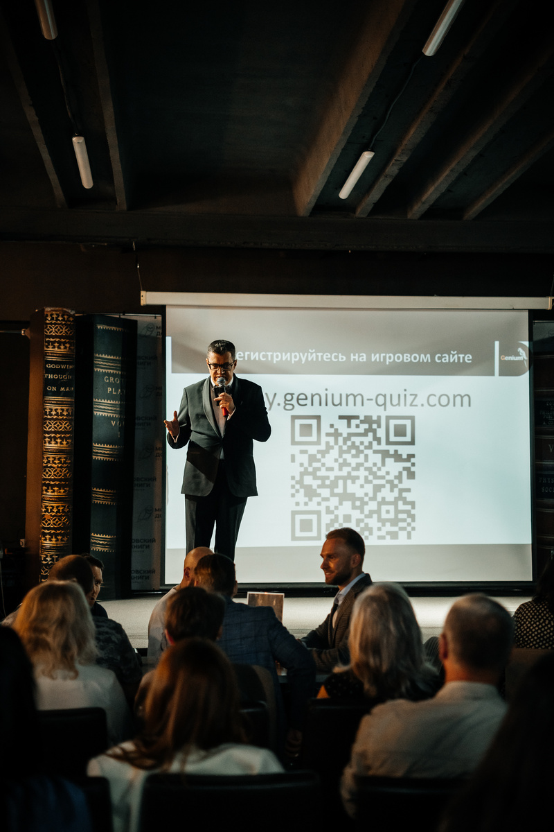 Презентация книги Дмитрия Широкова в Московском доме книги. 