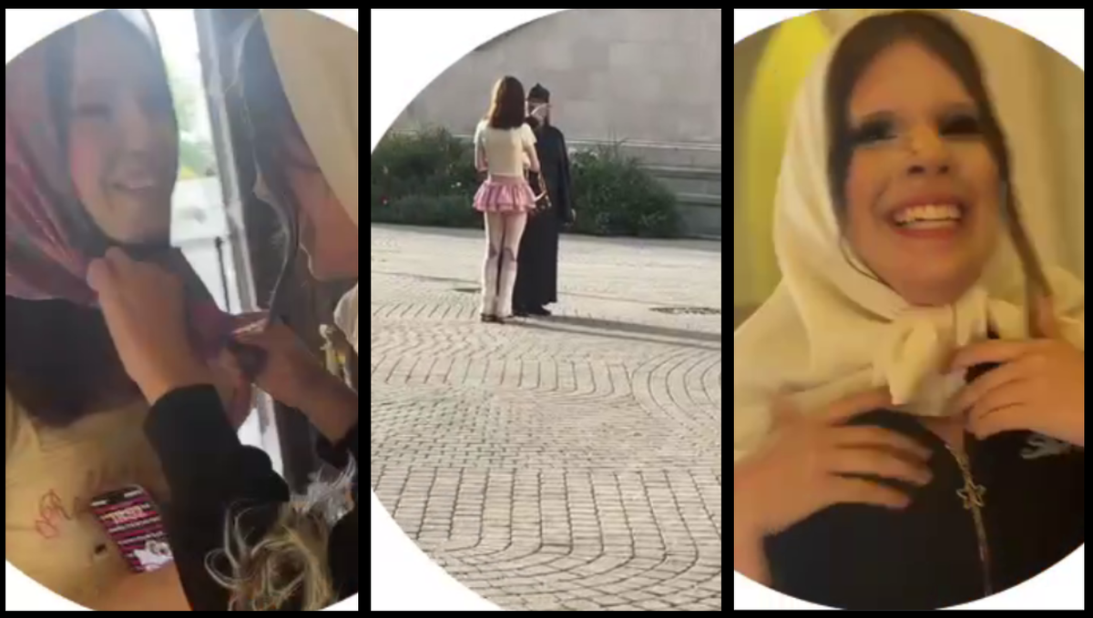 кадры из скандального пранка