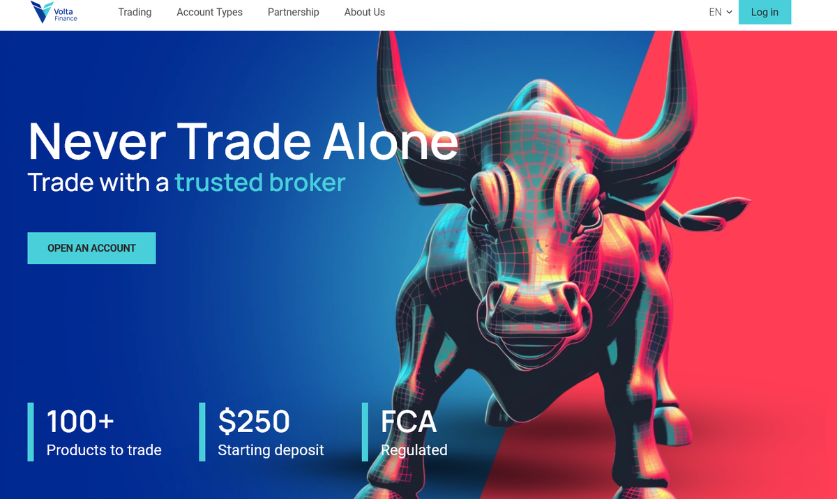 Volta Finance — мошеннический брокер под видом легального сервиса