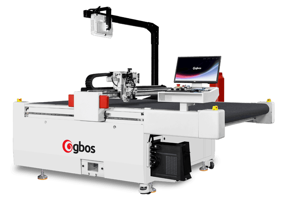 Компактный конвейерный раскройный комплекс для кожи и рулонных метериалов GBOS модель VC9-1612-P