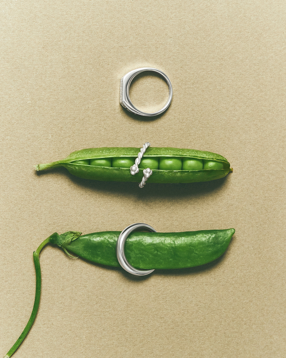 Кольца из серебра 925 пробы ювелирного бренда NÁNA 