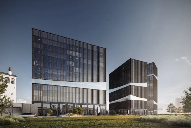 Премиальный офисный квартал STONE Ходынка 1