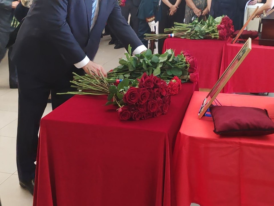    В Ростове прощаются с погибшими сотрудниками Росгвардии. Екатерина РУДЕНКО