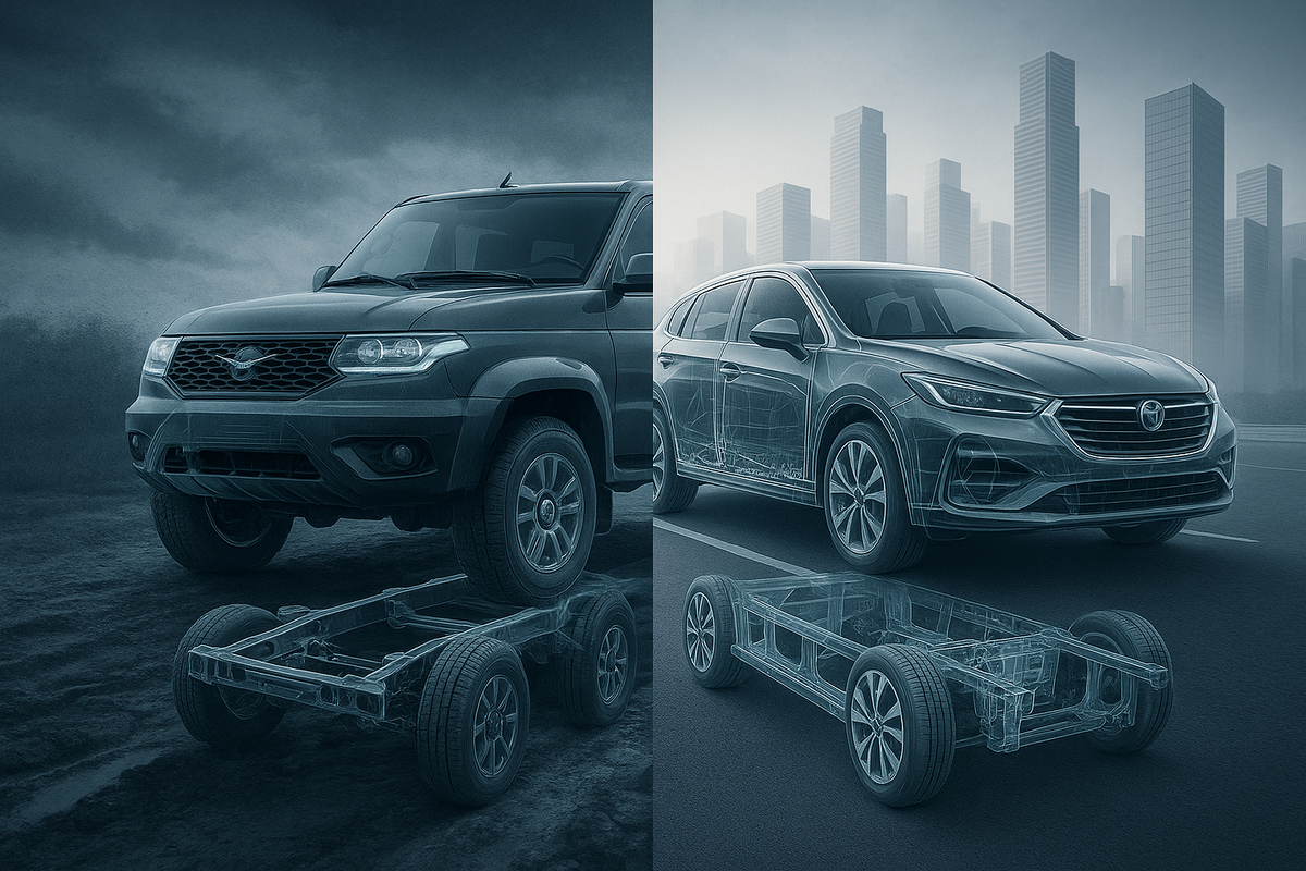 Рама или несущий кузов