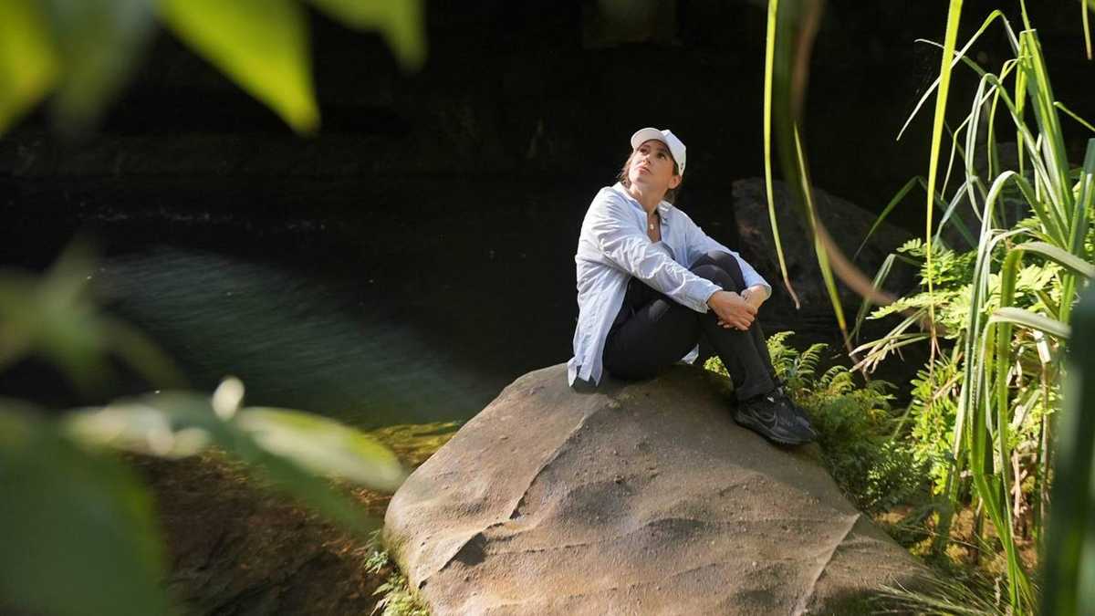    Юлия Барановская. Фото: ТГ-канал ybaranovskaya_tv