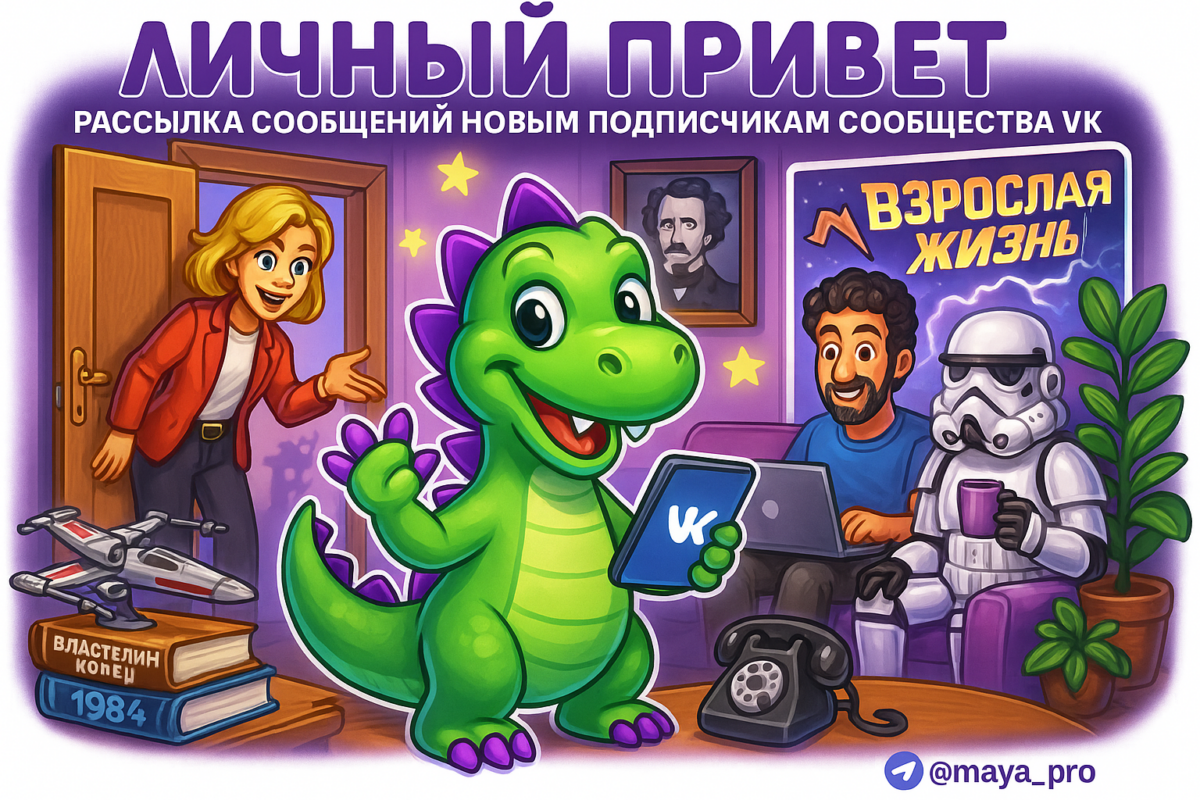    Автоматизация приветов в VK: как превратить новых подписчиков в преданных фанатов за пару кликов Артур Хорошев