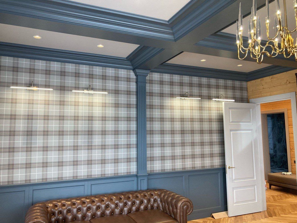 дизайнерское решение с использованием архитектурного текстиля