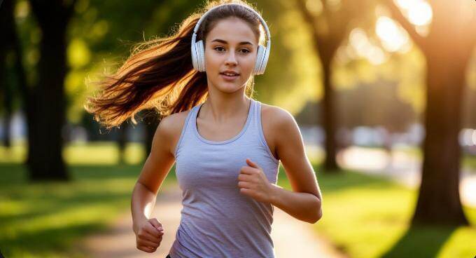 Музыка помогает настроиться на тренировку и задать правильный ритм с самого начала.