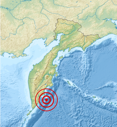 Эпицентр землетрясения. Картинка из wikipedia.org