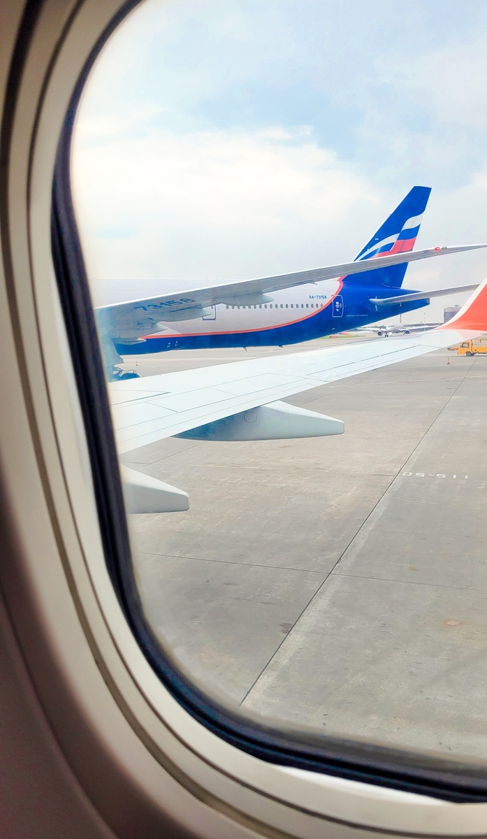 Моё любимое место у иллюминатора самолёта 