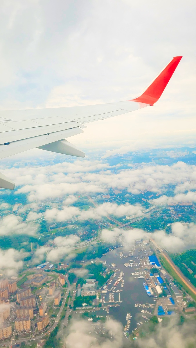 Набираем высоту над Москвой 