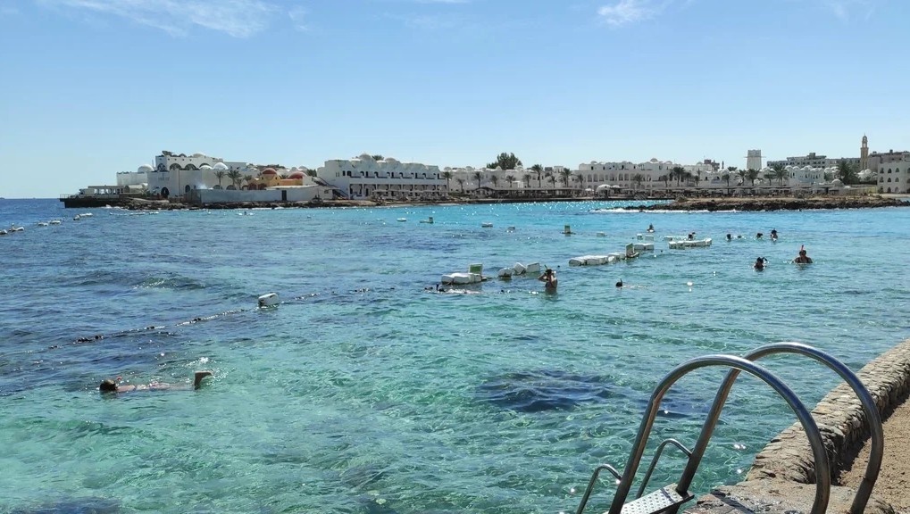 Пляж в Хургаде. Автор фото vladimir rogozin на Яндекс Картах