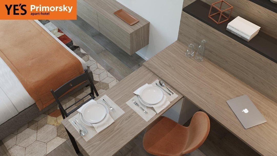 Покупателям апартаментов YE'S Primorsky не нужно ни о чем задумываться - мы уже все предусмотрели