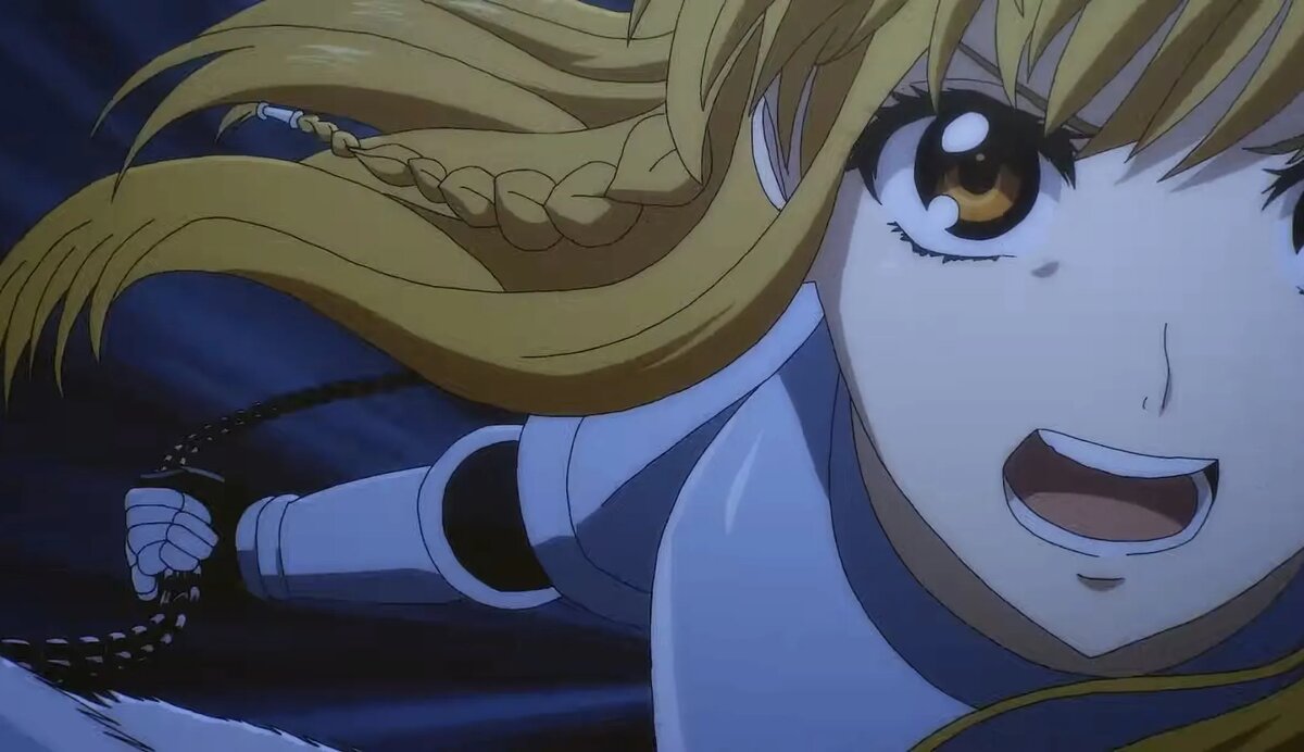 Кадр из трейлера аниме «Манчкин в ином мире: Быстрейшее покорение подземелья с единицей здоровья»   📷