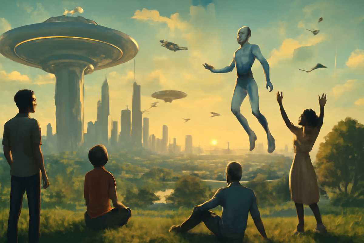 Как ИИ и человечество создадут утопию будущего