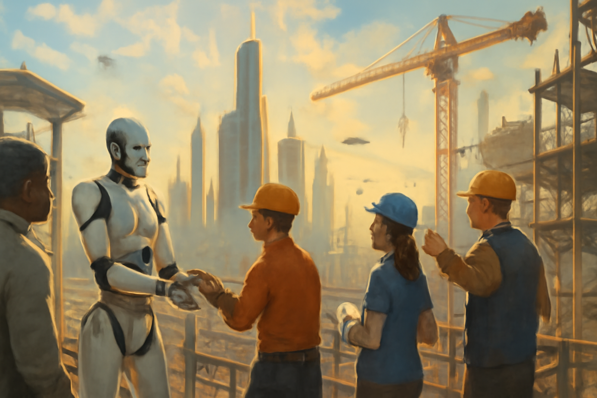 Город роботов - Альтернативное будущее 2050 г.