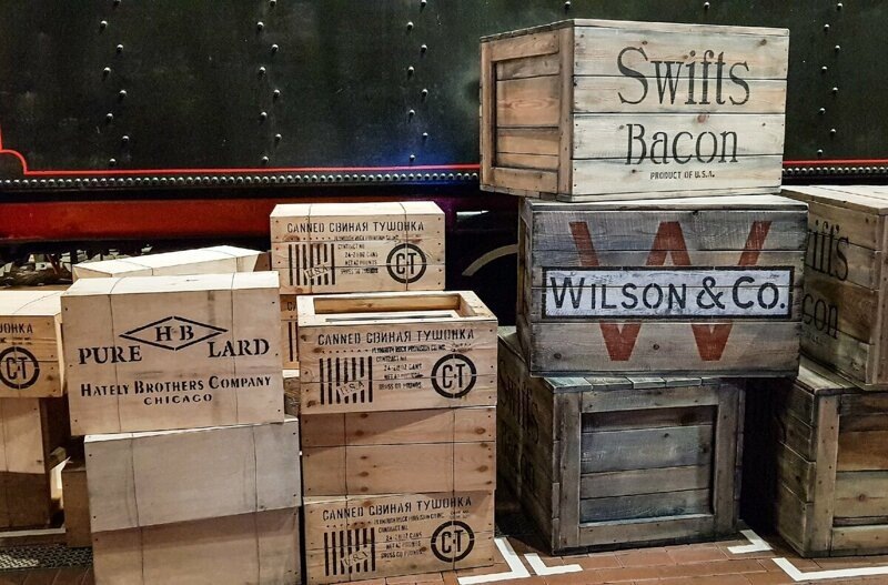 Продукты питания, поставляемые Советскому Союзу по ленд-лизу.