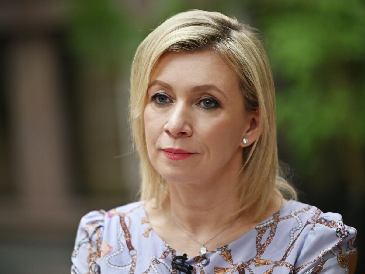    Официальный представитель Министерства иностранных дел России Мария Захарова© РИА Новости / Сергей Бобылев