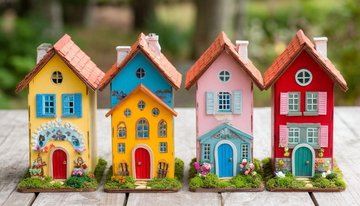 Вот честно, уж лучше такие домики вместе с ребенком сделать. Польза, радость и 100% результат! 