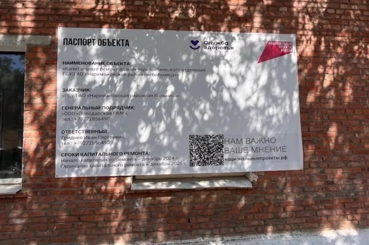    В Астраханской области капитально ремонтируют отделение районной больницы