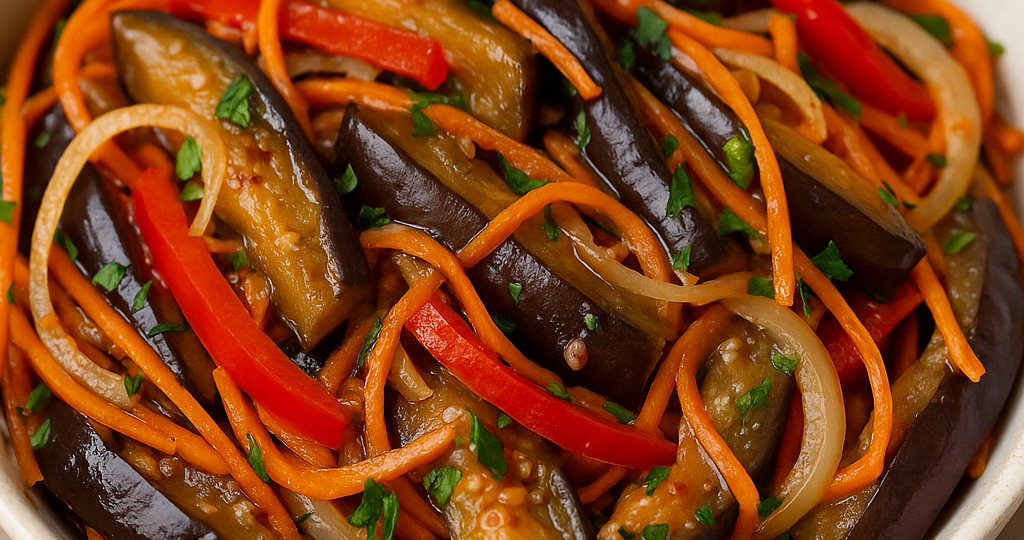 Баклажаны по-корейски: простой и вкусный рецепт с секретами приготовления