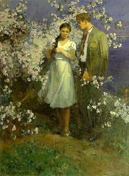 Молодые бабушка и дедушка (источник: Pinterest)