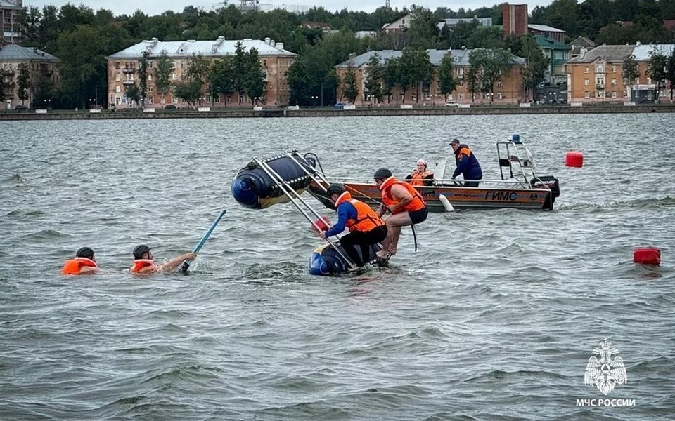    Сильное зрелище. Фото: пресс-служба ГУ МЧС по Удмуртии