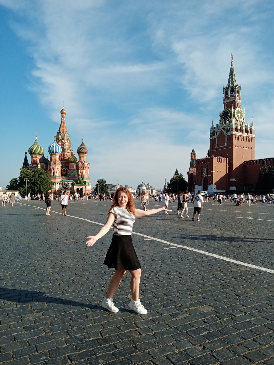 А это я в субботу на Красной площади 