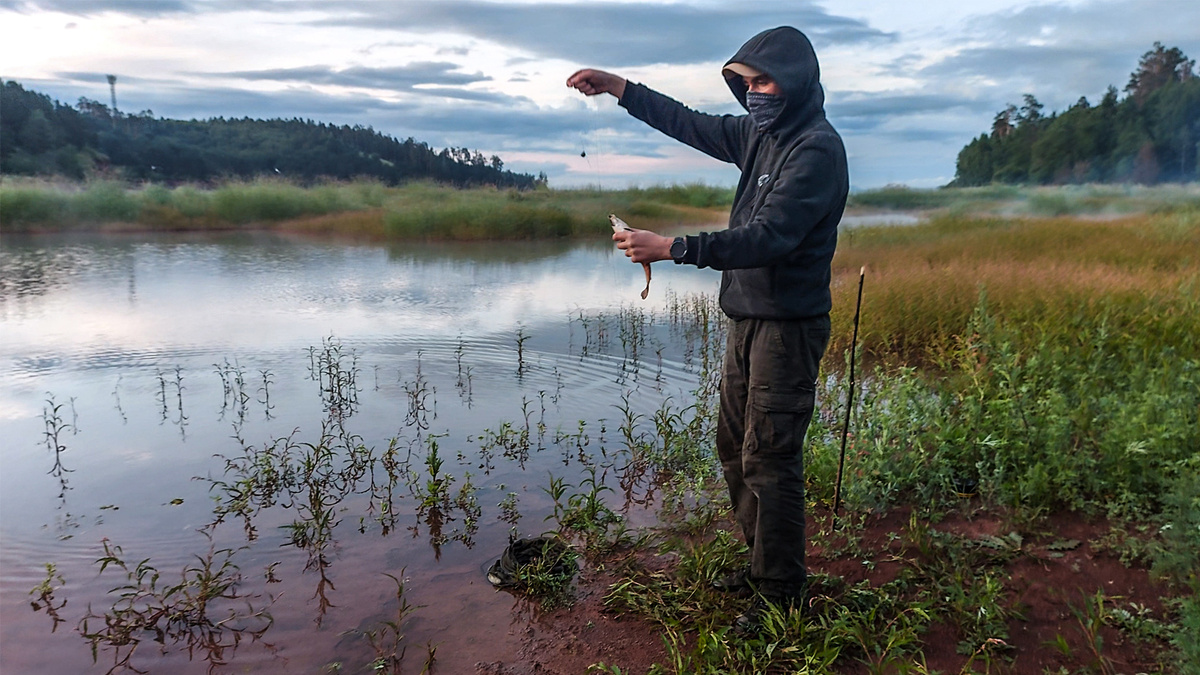 Рыбалка на донку-закидушку