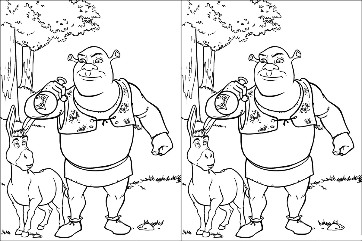 Найди 3 отличия