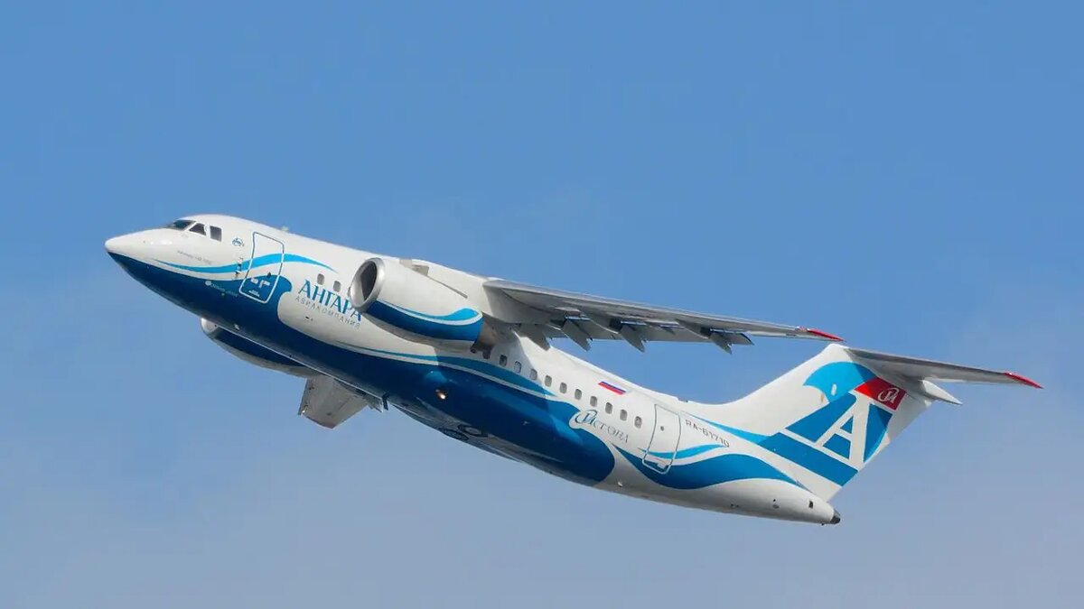    Самолёт авиакомпании «Ангара».