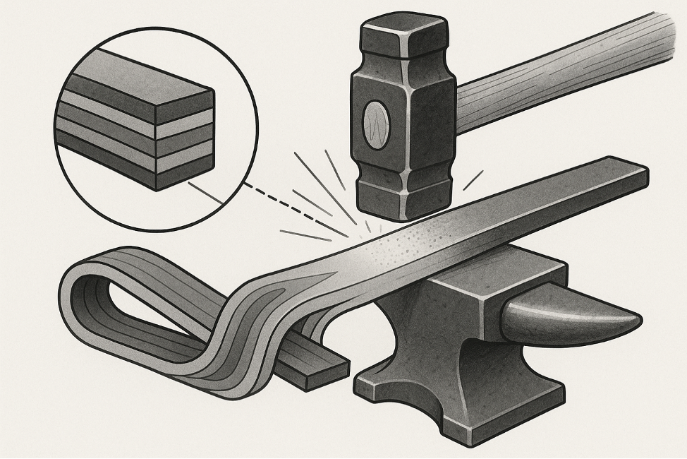 Техника складывания: основа толедской технологии