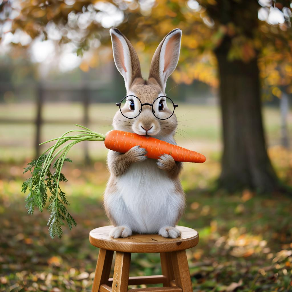 — Скажите, доктор, это правда, что у тех, кто ест морковку, хорошее зрение? — Конечно, правда. Разве Вы видели, хоть раз, кролика в очках?(В.Бунин)