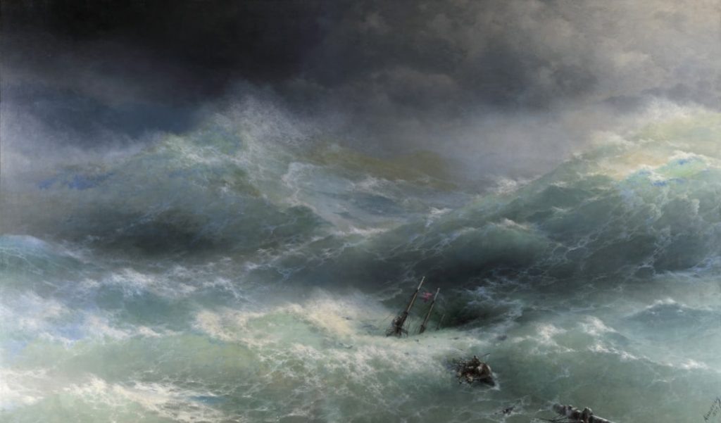 И.К. Айвазовский «Волна», 1889 © ГРМ