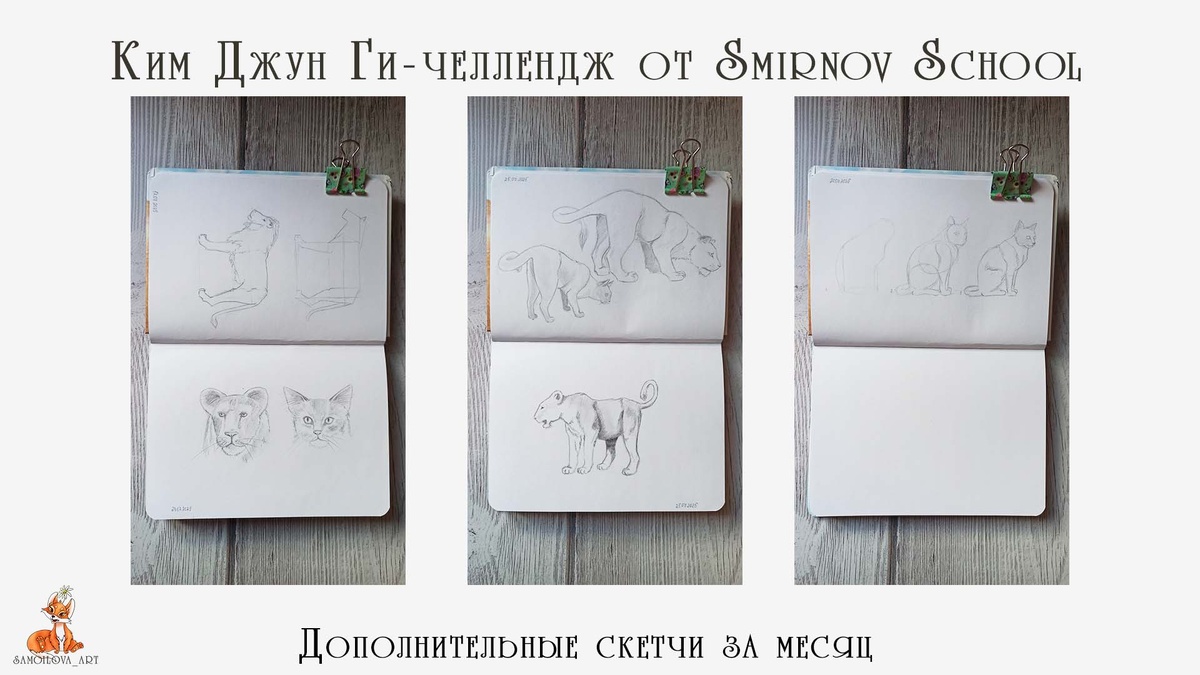 Дополнительные скетчи за оставшееся время челленджа