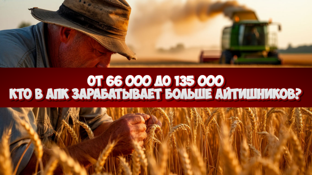 Агроном за 103 000: почему зарплаты в АПК взлетели на 22 % и чего ждать дальше