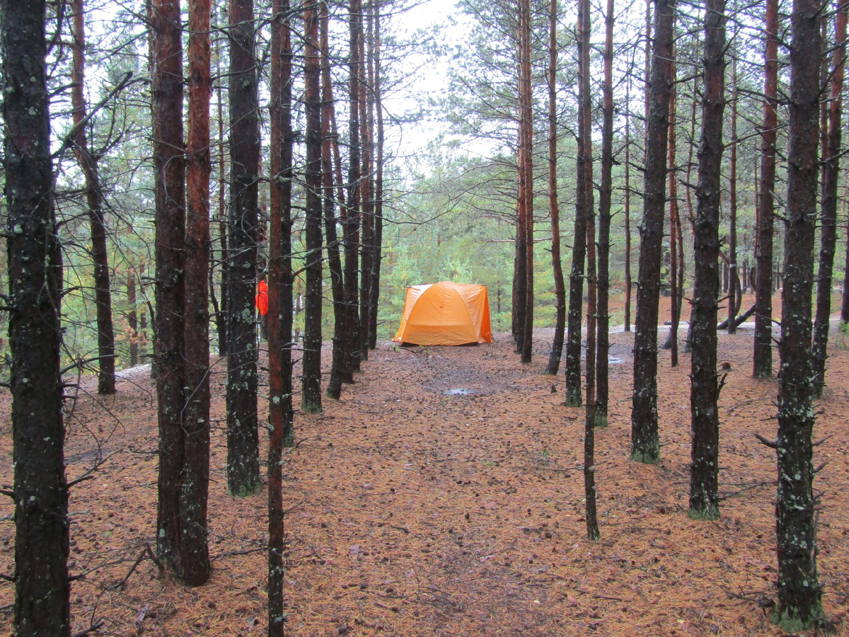 место ночёвки 