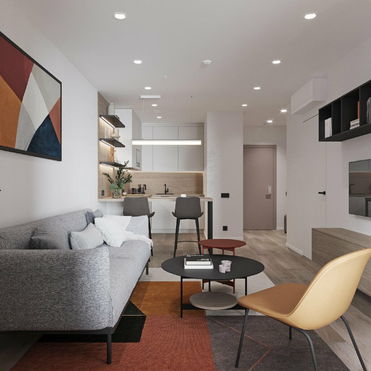 YE'S Primorsky: апартаменты с авторской отделкой и меблировкой под ключ