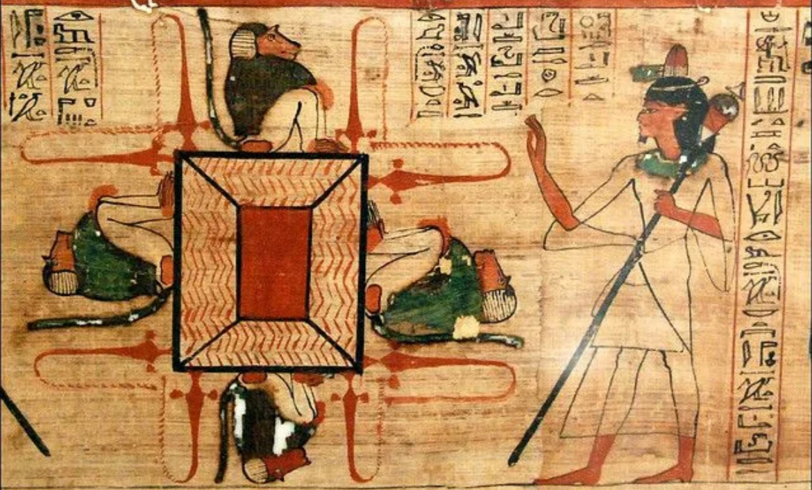 Манускрипт Зосима, IV век. Фото взято из общедоступных источников.