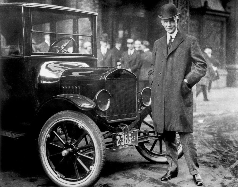 История создания автомобиля марки Ford