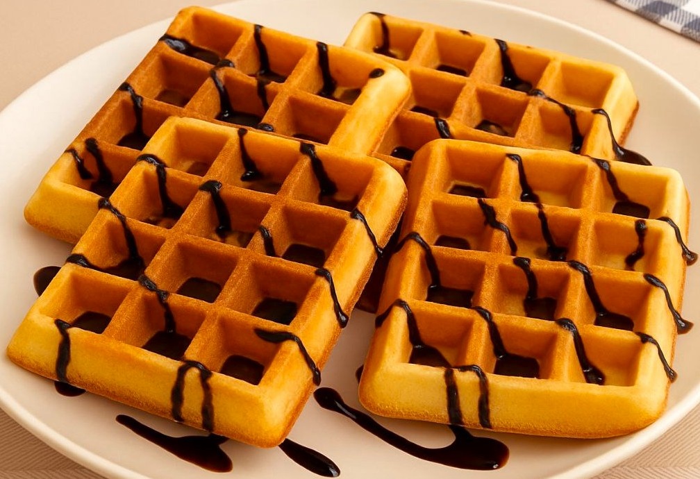 Венские вафли «Воздушный шелк» - Вкусно Просто Быстро