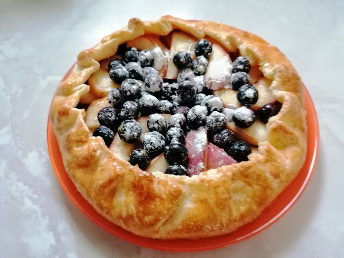 Галета готова. Мы пошли наливать чай☕