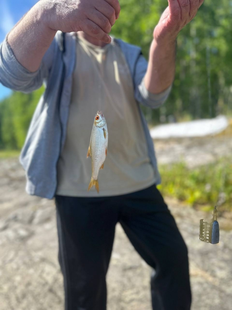    Постояльцы интерната в Карелии вышли на рыбалкуМинсоцзащиты Карелии